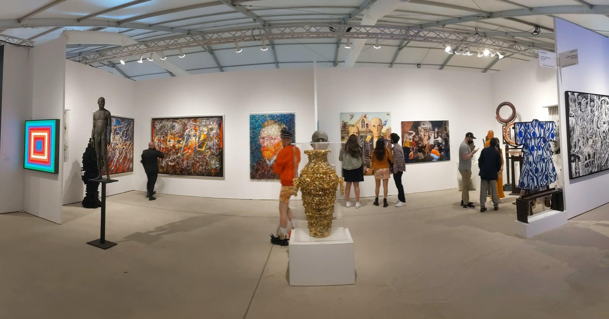 Aldo Castillo at Art Basel Miami
