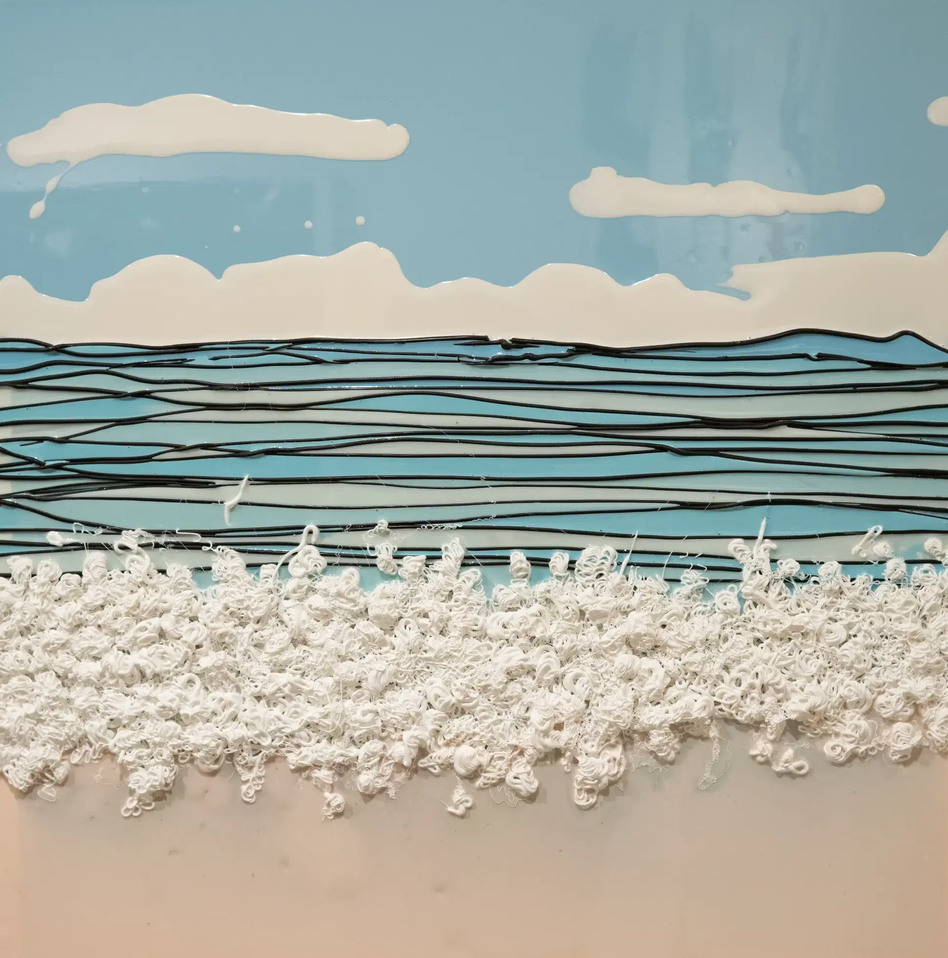 Enrique Machado, Clouds — Art for luxury interiors