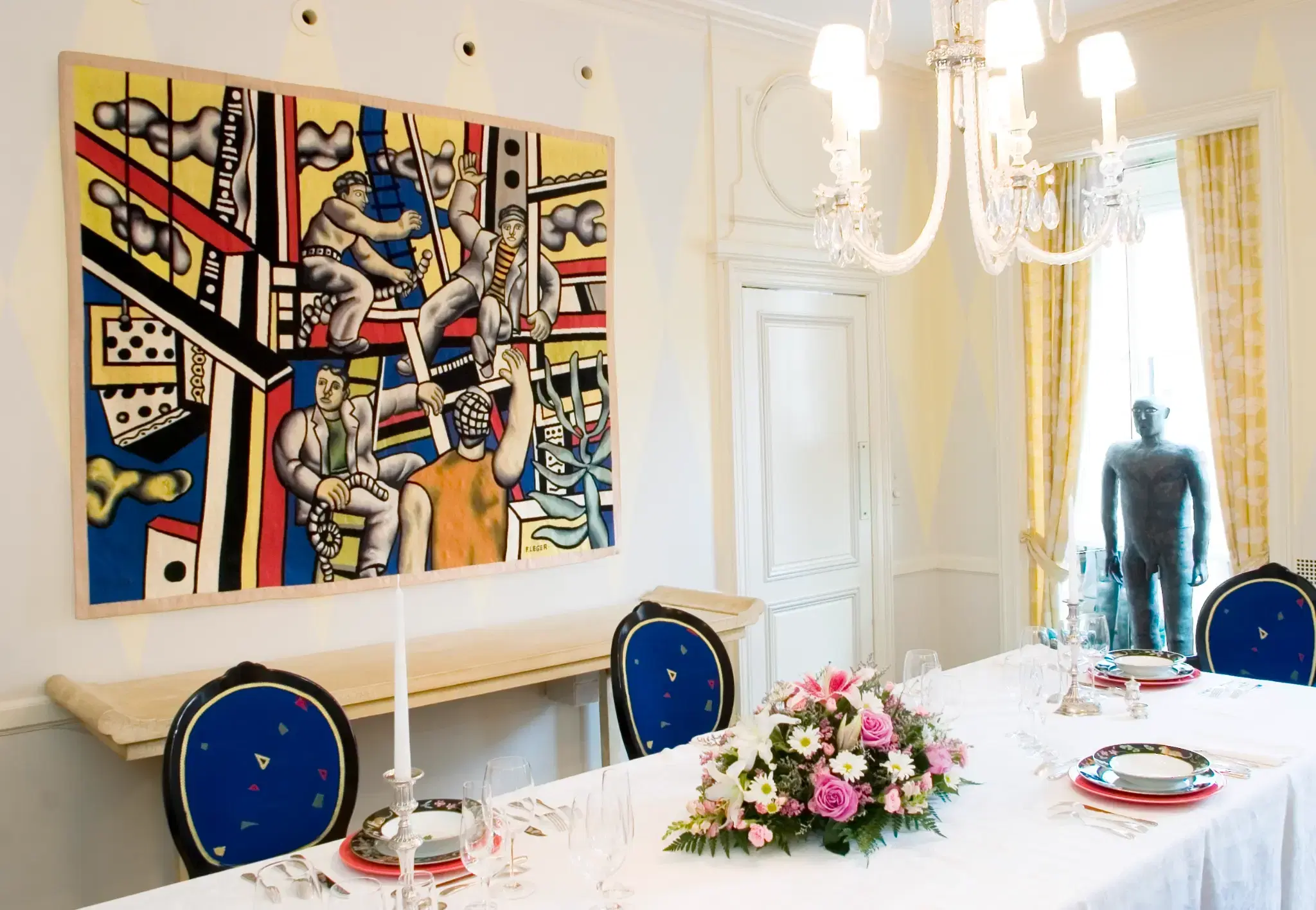 Private gallery viewing